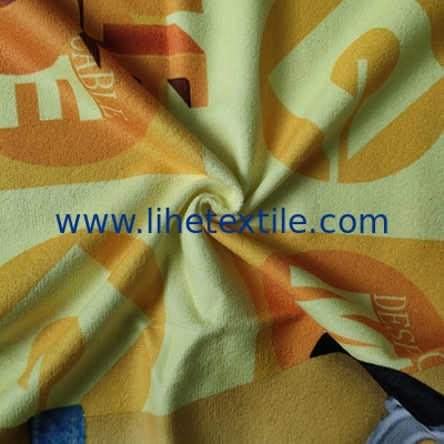 Luxury organic microfiber beach towels with logo custom designer recycled print quick dry kids beach towel