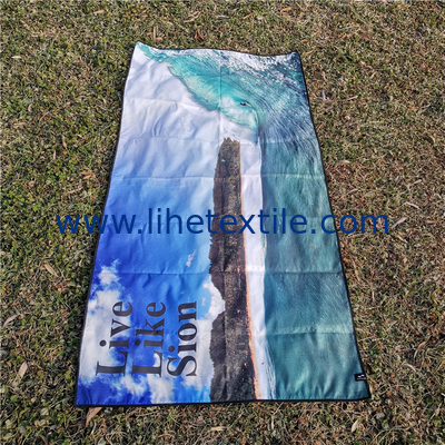 Amazon hot sale microfiber recycled kids beach towel  custom designer quick dry printed beach towel