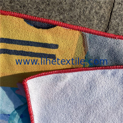 High quality promotional light weight printed towel sandfree custom logo wholesale cartoon kids beach towel