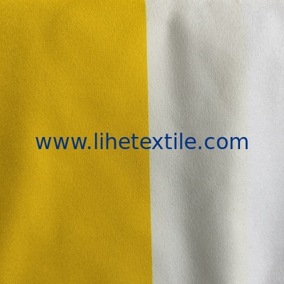 Hawaii friendly  microfiber beach towel yellow striped yarn dyed beach towel sublimation stripe beach towel