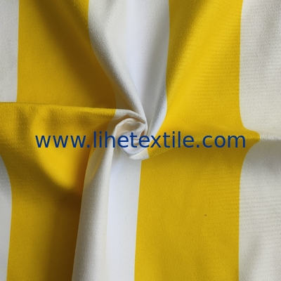 Hawaii friendly  microfiber beach towel yellow striped yarn dyed beach towel sublimation stripe beach towel