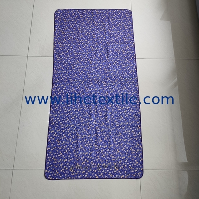Design trend quality double side print beach towel with logo  eco friendly  flower pattern quick dry beach towel