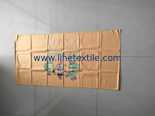 wholesale  double side print microfiber custom print summer sand free cartoon animal quick dry  beach towel