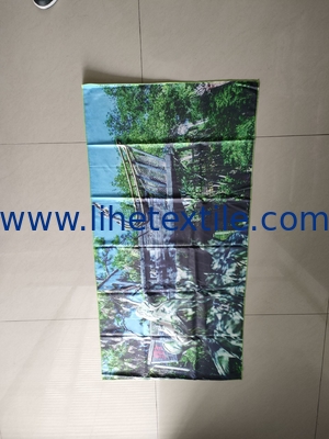 wholesale  double side print microfiber custom print summer sand free cartoon animal quick dry  beach towel