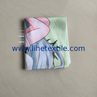 Fluffy and elastic digital print microfiber custom print summer light weight cartoon quick dry  designer beach towels