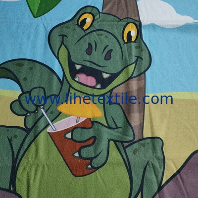 wholesale quality microfiber custom print sand free beach towel organic cartoon summer children beach towel