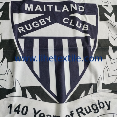 Soft fabric microfiber beach towel with logo custom print designer summer light weight stripe beach towel