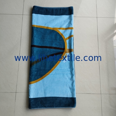 wholesale high quality promotional beach towels custom designer print large luxury  personalized beach towels