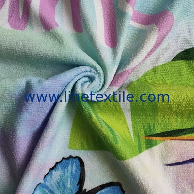 2021 best selling light weight beach towel custom animal flamingo flower pattern beach towel custom beach towel