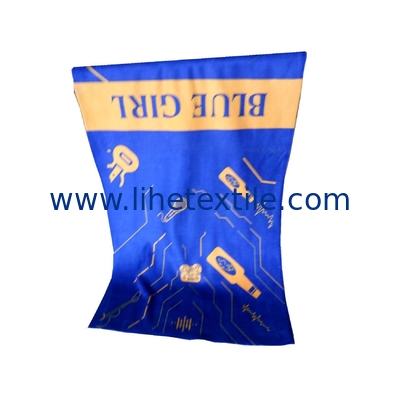 Hot sale microfibre sand free quick dry beach towel with logo custom print light weight recycled beach towel