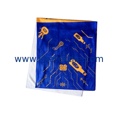 Hot sale microfibre sand free quick dry beach towel with logo custom print light weight recycled beach towel