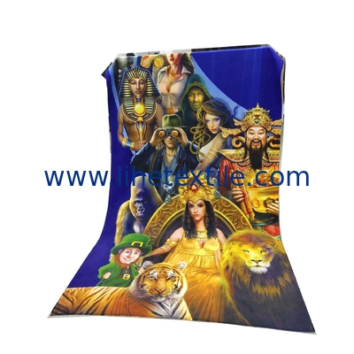 Amazon hot sale digital print beach towel microfiber cartoon custom kids printed beach towel