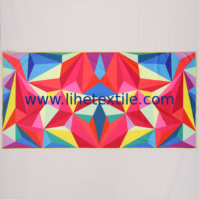 2021 best selling multicolor beach towel sand free custom printed quick dry microfiber beach towel