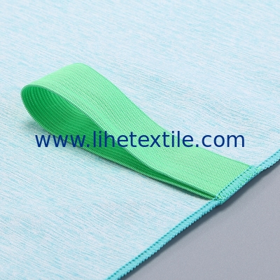 Amazon hot sale fabric stripe sandfree custom logo wholesale rainbows blue and white beach towels with logo custom print