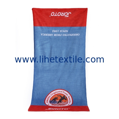 Newest Selling beach towels with logo custom print microfiber organic light weight quick dry beach towel