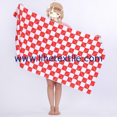 microfiber  beach towel quick dry beach towel custom logo