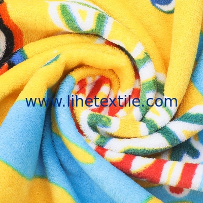 Cheap Promotional Custom Logo cotton Printed Beach Towels