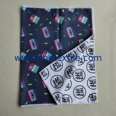 Custom Double Sides Printed Microfiber Sand Free Beach Towel
