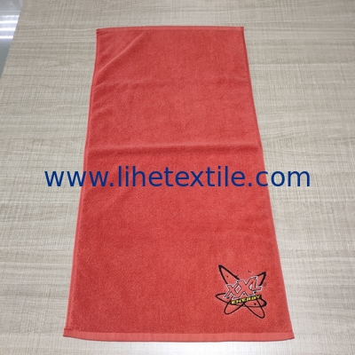 Personalised Custom 100%cotton Beach Towels Embroidery Sports Towel Embroidery Beach Towel with Logo