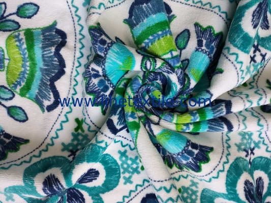 wholesale 100% cotton small MOQ soft feel high quality promotional souvenir custom digital printing cotton velour beach
