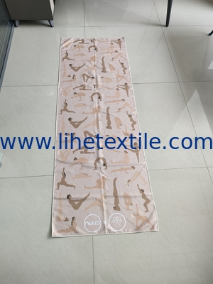 Wholesale Customized Logo Custom Printed Serviette De Quick Dry Recycled Microfiber Suede Beach Sports Gym Towels With L
