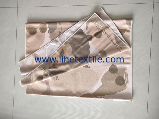 Wholesale Customized Logo Custom Printed Serviette De Quick Dry Recycled Microfiber Suede Beach Sports Gym Towels With L