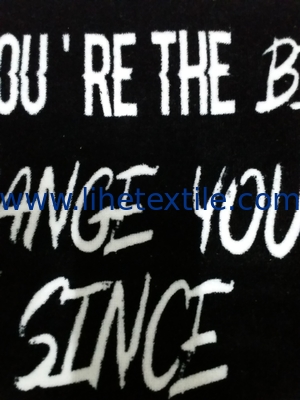 Custom Logo Letter Digital Printed Cotton Sublimation Quick Dry Sand Beach Towel