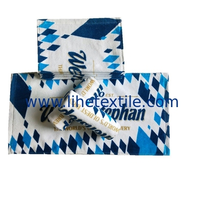 Custom High Quality Sublimation Printing Cotton Velour Summer Beach Towels With Logo