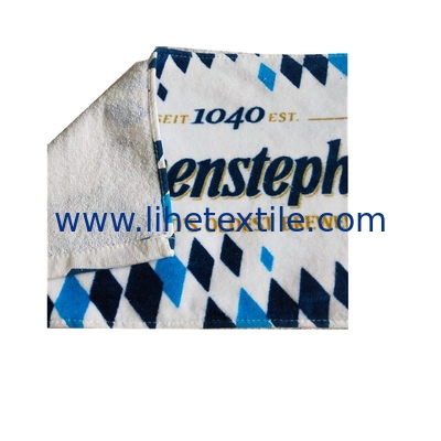 Custom High Quality Sublimation Printing Cotton Velour Summer Beach Towels With Logo