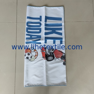 Custom Print Dry Fast Soft Light Weight Luxury Sand Free Microfiber Fitness Beach Towel With Logo