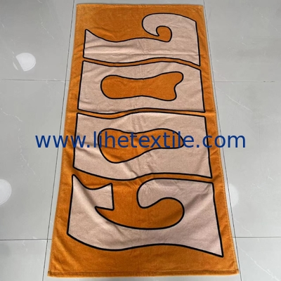 Promotional Quick Dry Sand Free Digital Photo Printed Cotton/Microfiber Custom Beach Towel With Logo