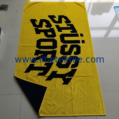 Customized Jacquard wholesale Manufacturer Custom Screen Print Personalized Pattern Embroidered With Logo Cotton Beach T