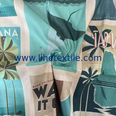 Microfiber Absorbent Quick Drying Non-Stick Sand Recycled Sublimated Printed Beach Towels