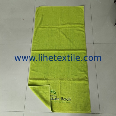 100% Cotton Custom Beach Towel with Embroidery Logo