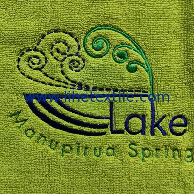 100% Cotton Custom Beach Towel with Embroidery Logo
