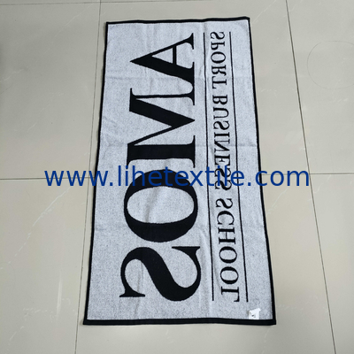Factory price custom made absorbent soft jacquard cotton towel