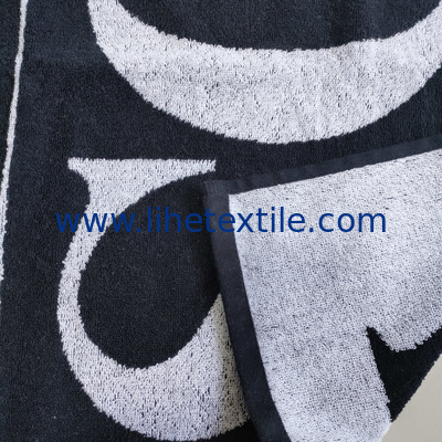 Factory price custom made absorbent soft jacquard cotton towel