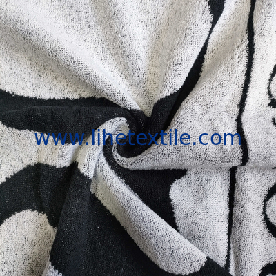 Factory price custom made absorbent soft jacquard cotton towel