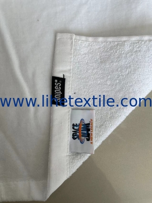 Cheap Promotional Custom Logo cotton White Printed Beach Towels