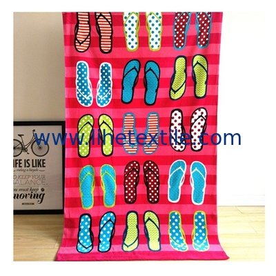 Good Quality Cotton Printed Beach Towel Custom