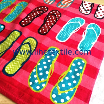 Good Quality Cotton Printed Beach Towel Custom