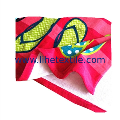 Good Quality Cotton Printed Beach Towel Custom