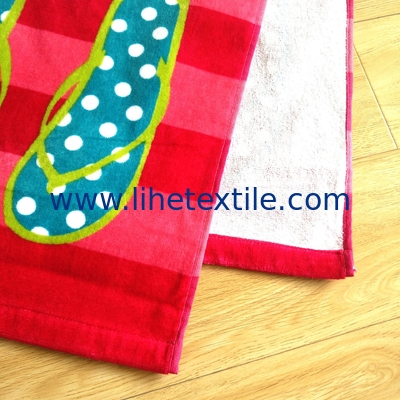 Good Quality Cotton Printed Beach Towel Custom