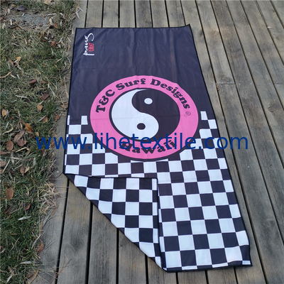 RPET Australia popular custom printed beach towel sand free