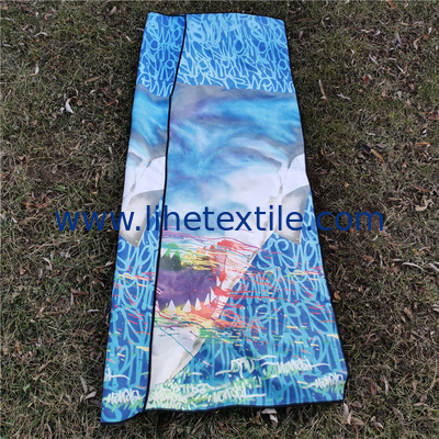 Newest Selling microfiber printed shaped beach towel of shark custom quick dry beach towel