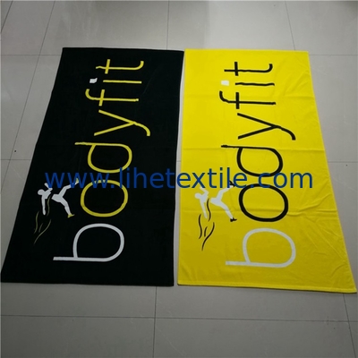 Custom Logo 100% Cotton Thick Bath Beach Printed Towel