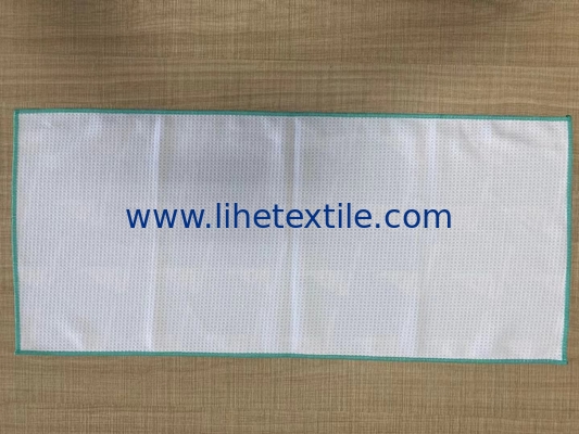 Wholesale High Quality microfiber waffle printed beach towel
