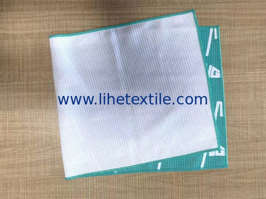 Wholesale High Quality microfiber waffle printed beach towel