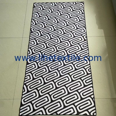 Quick Dry Sand Free Heat Transfer Print Microfibre Suede Swimming Pool Summer Towel Wholesale Sublimation Microfiber Bea