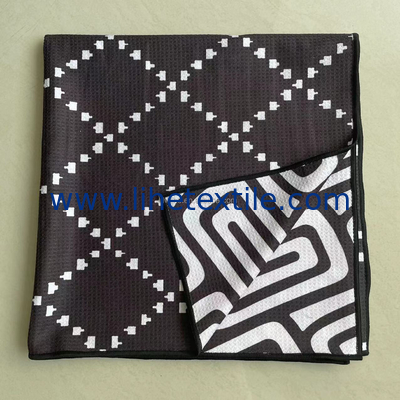 Quick Dry Sand Free Heat Transfer Print Microfibre Suede Swimming Pool Summer Towel Wholesale Sublimation Microfiber Bea